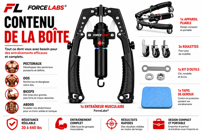FORCELABS® ENTRAÎNEUR MUSCULAIRE