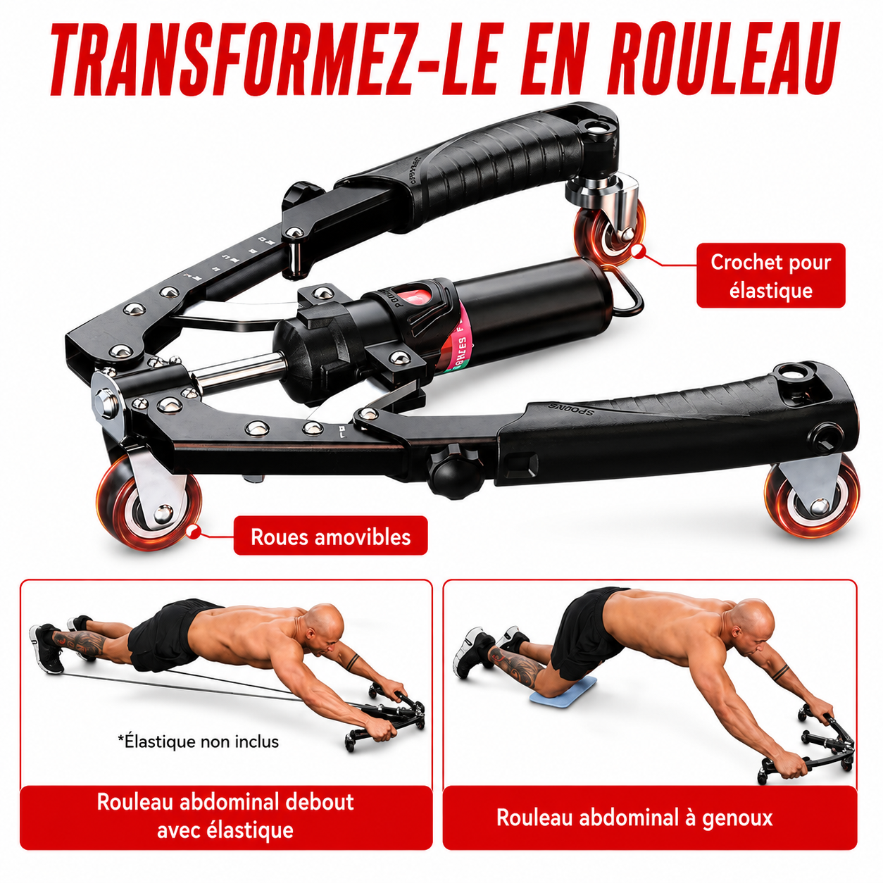 FORCELABS® ENTRAÎNEUR MUSCULAIRE